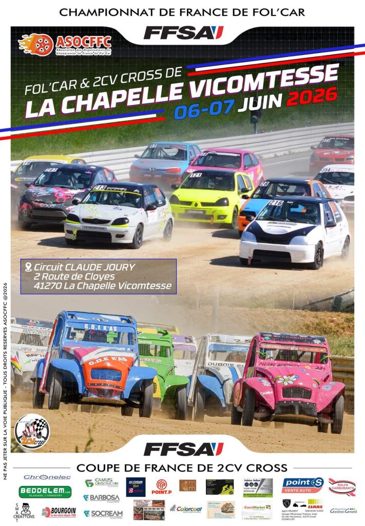 1ère édition sur le Circuit Clause Joury les 6 et 7 juin 2026